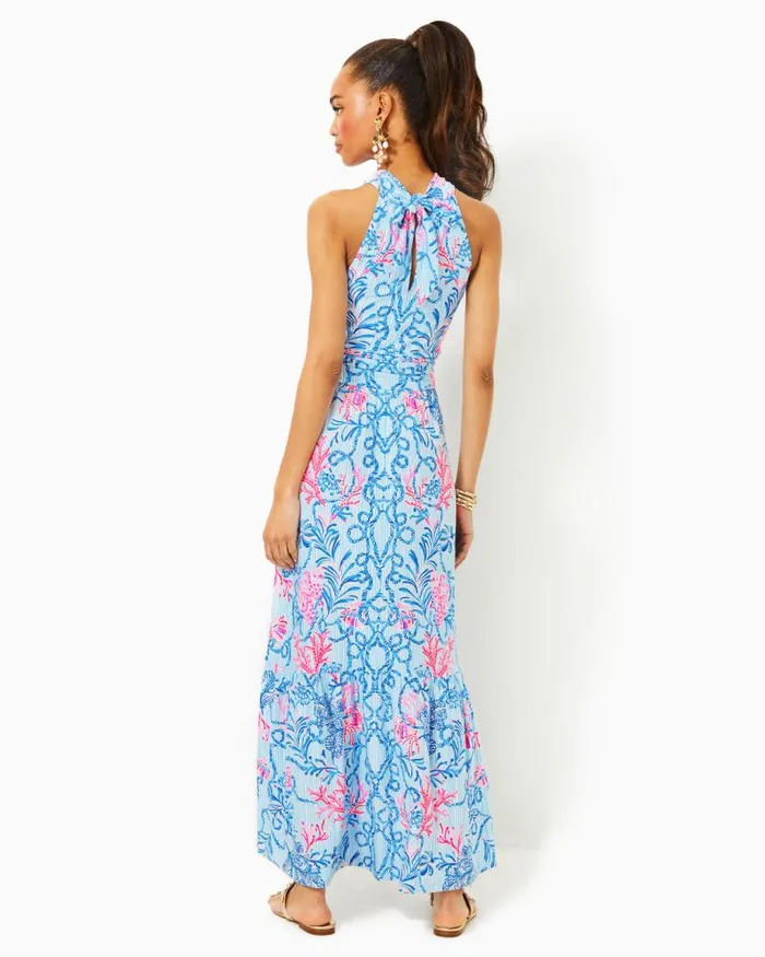 Women Dresses Lilly Pulitzer Bryson Maxi Dress Low Tide Navy Its Ofishell Women Dresses Lilly Pulitzer Bryson Maxi Dress Low Tide Navy Its Ofishell
