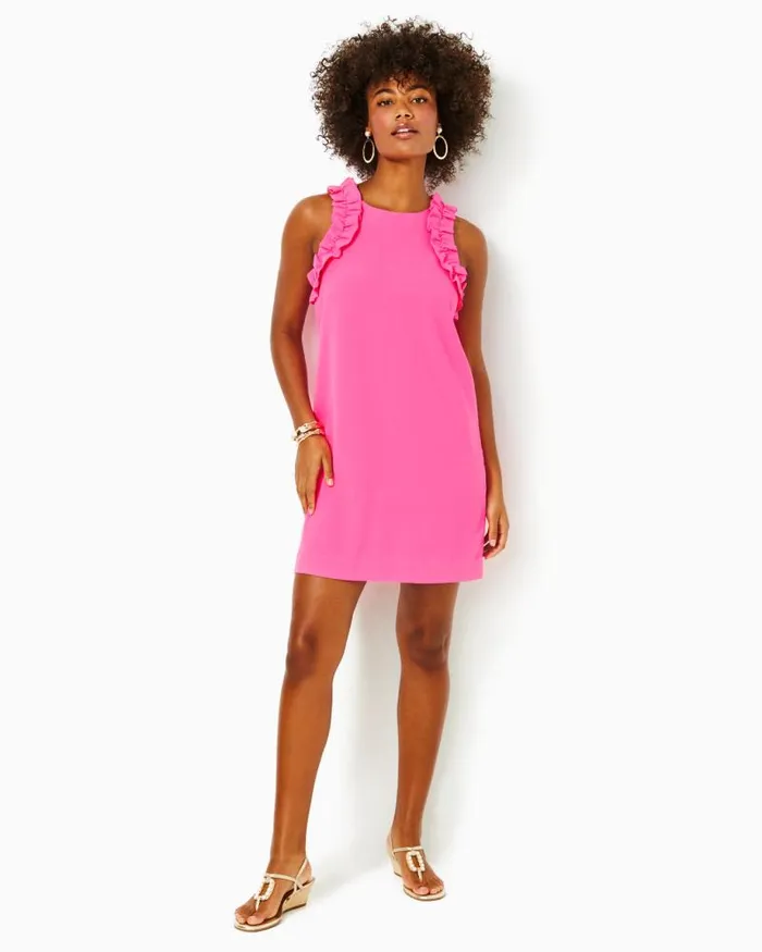 Women Dresses Lilly Pulitzer Kailee Shift Dress Roxie Pink Women Dresses Lilly Pulitzer Kailee Shift Dress Roxie Pink