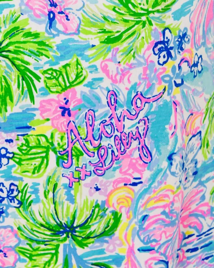Women Dresses Lilly Pulitzer Kristen Swing Dress Multi Lilly Loves Hawaii