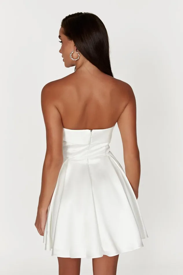 Women Eileen Mini Dress 8211 White White Meshki Mini Dresses