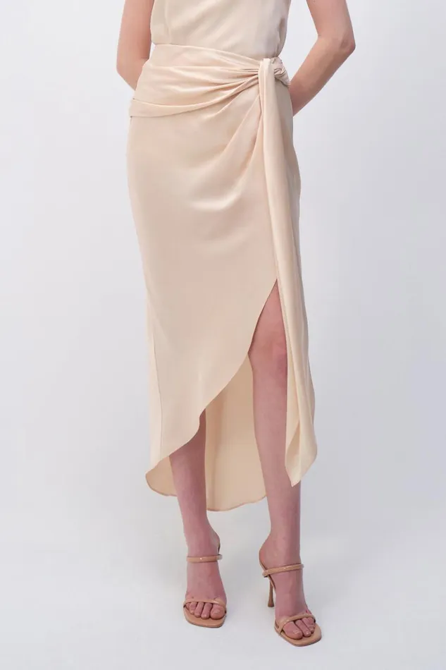 Women Elisabetta Skirt Blush Jonathan Simkhai Pants and Bottoms