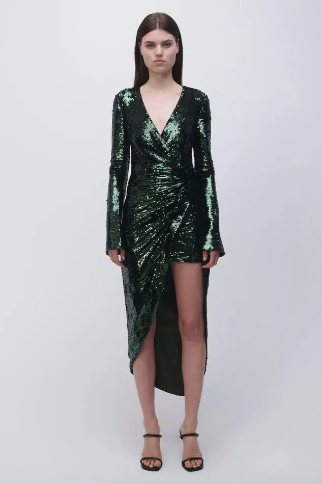 Women Emersyn Dress Emerald Jonathan Simkhai Dresses and Jumpsuits