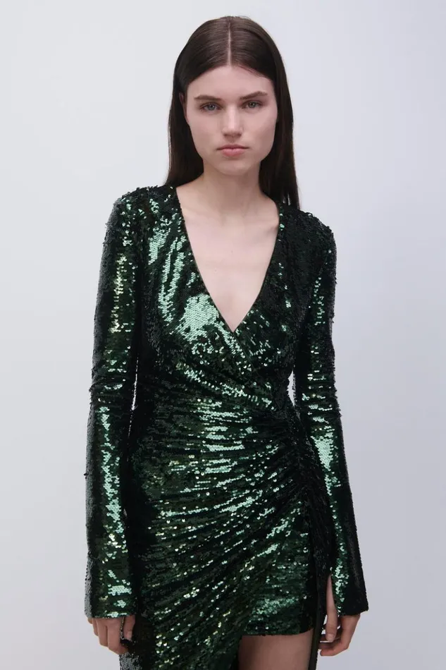 Women Emersyn Dress Emerald Jonathan Simkhai Dresses and Jumpsuits