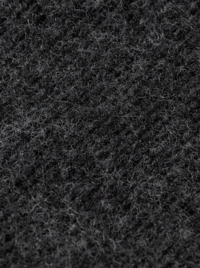 Women Essential FUZZY RELAXED CARDIGAN Charcoal Melange Scotch and Soda Knitwear Women Essential FUZZY RELAXED CARDIGAN Charcoal Melange Scotch and Soda Knitwear