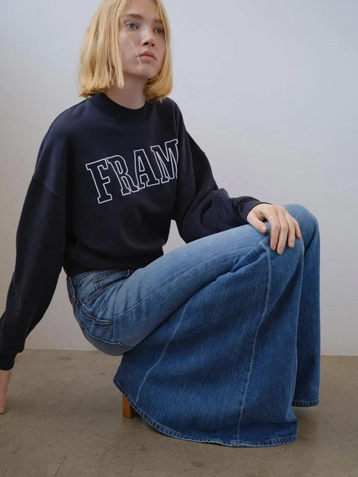 Women Flare FRAME The Extreme Flare Jean 8212 Lago Di Como