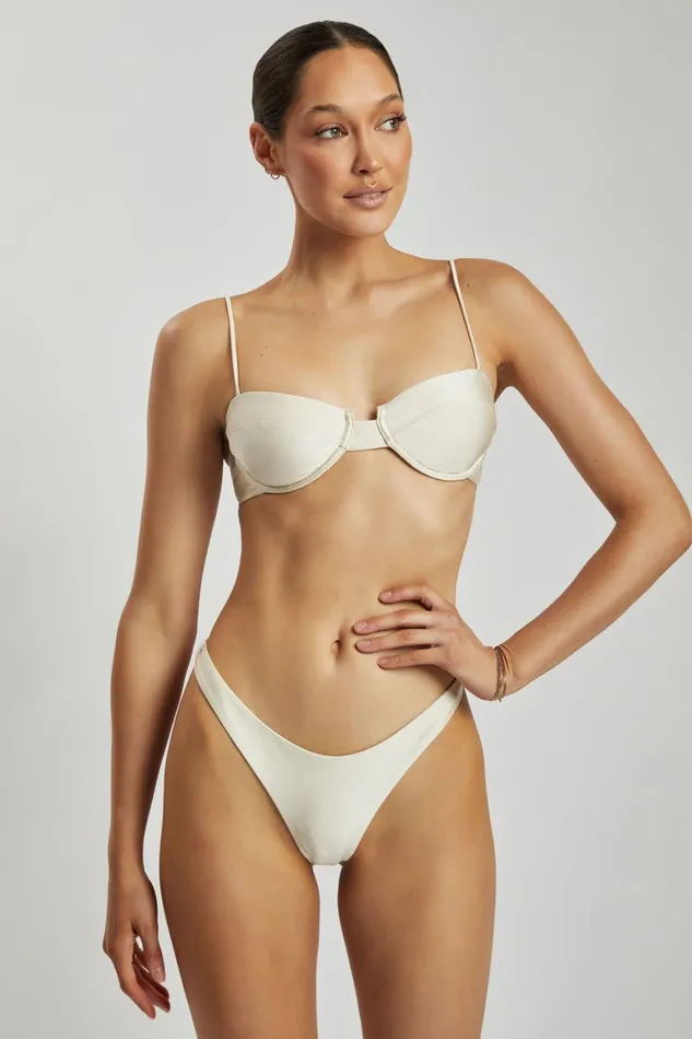 Women Ivanna Thong Bikini Bottoms 8211 Ivory Ivory Meshki Bikini Bottoms Women Ivanna Thong Bikini Bottoms 8211 Ivory Ivory Meshki Bikini Bottoms