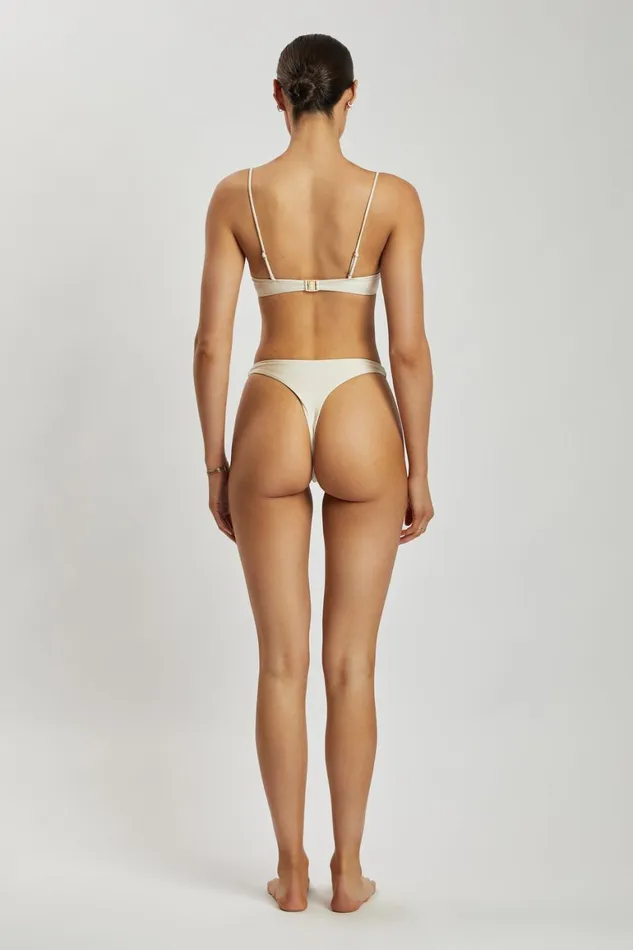 Women Ivanna Thong Bikini Bottoms 8211 Ivory Ivory Meshki Bikini Bottoms Women Ivanna Thong Bikini Bottoms 8211 Ivory Ivory Meshki Bikini Bottoms