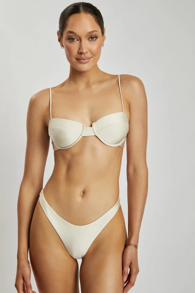 Women Ivanna Thong Bikini Bottoms 8211 Ivory Ivory Meshki Bikini Bottoms Women Ivanna Thong Bikini Bottoms 8211 Ivory Ivory Meshki Bikini Bottoms