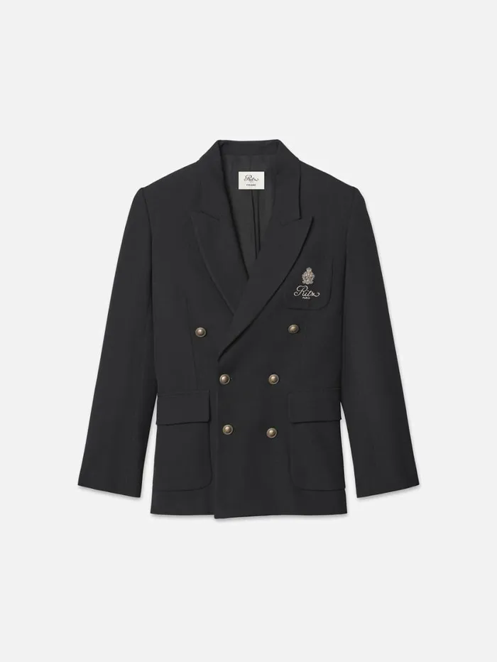 Women Jackets and Coats FRAME Ritz Women039s Club Blazer 8212 Black