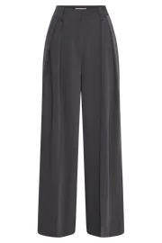 Women Jemima Straight Leg Pants 8211 Charcoal Charcoal Meshki Pants