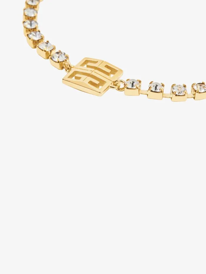 Women Jewelry Givenchy 4G Bracelet In Metal With Crystals Golden Yellow Women Jewelry Givenchy 4G Bracelet In Metal With Crystals Golden Yellow