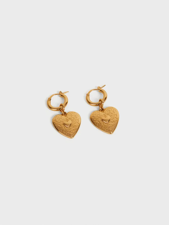 Women Jewelry Rouje Emilie Earrings Uni Dor Vieilli