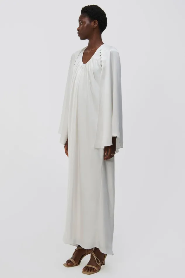 Women Laurette Gown Ivory Jonathan Simkhai Dresses and Jumpsuits