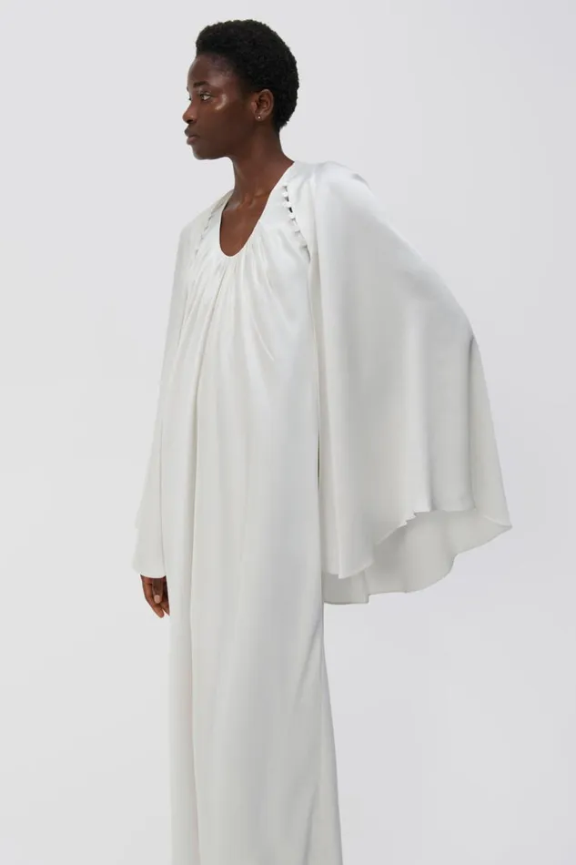 Women Laurette Gown Ivory Jonathan Simkhai Dresses and Jumpsuits