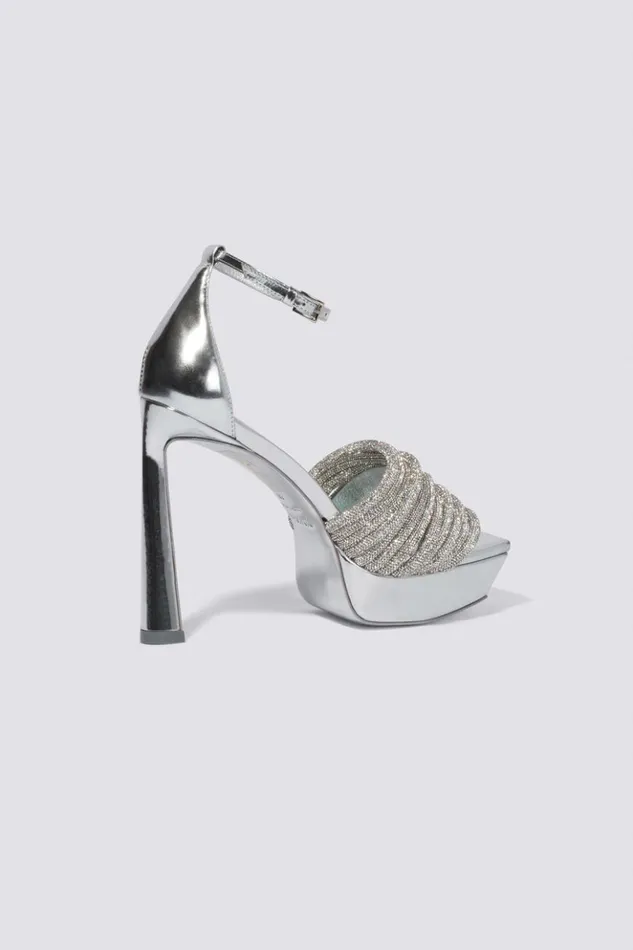 Women Lena Sandal Silver Jonathan Simkhai Footwear