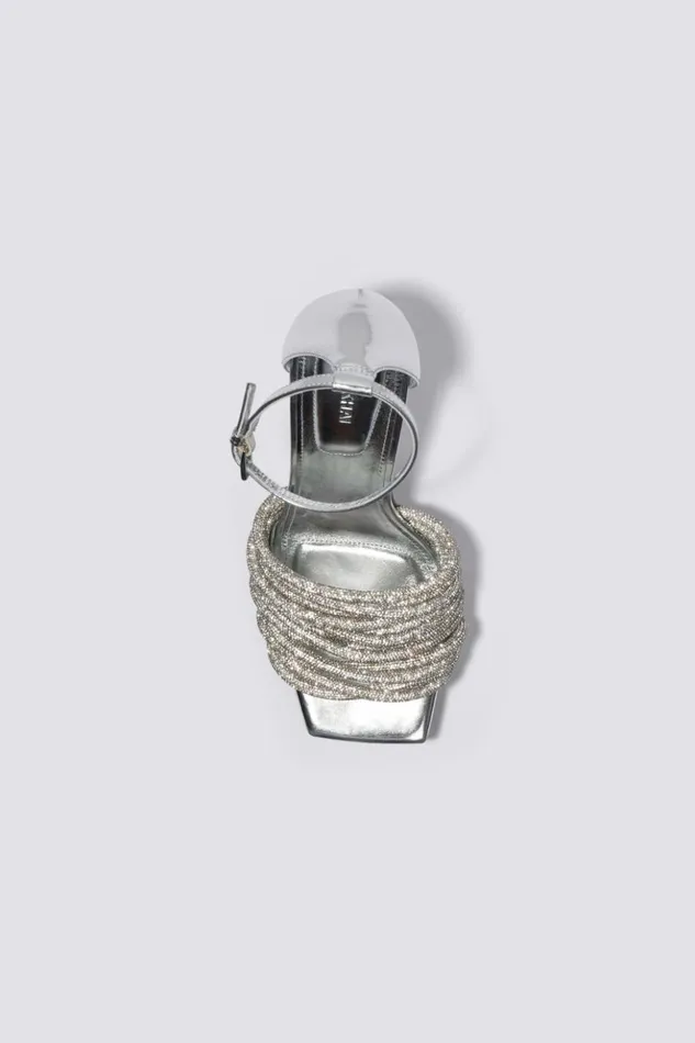 Women Lena Sandal Silver Jonathan Simkhai Footwear
