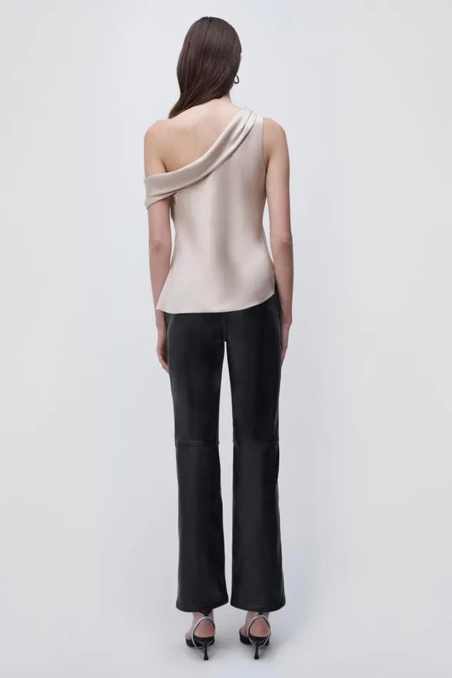 Women Lexy Cold Shoulder Top EXCLUSIVE Almond Jonathan Simkhai Tops and Bodysuits