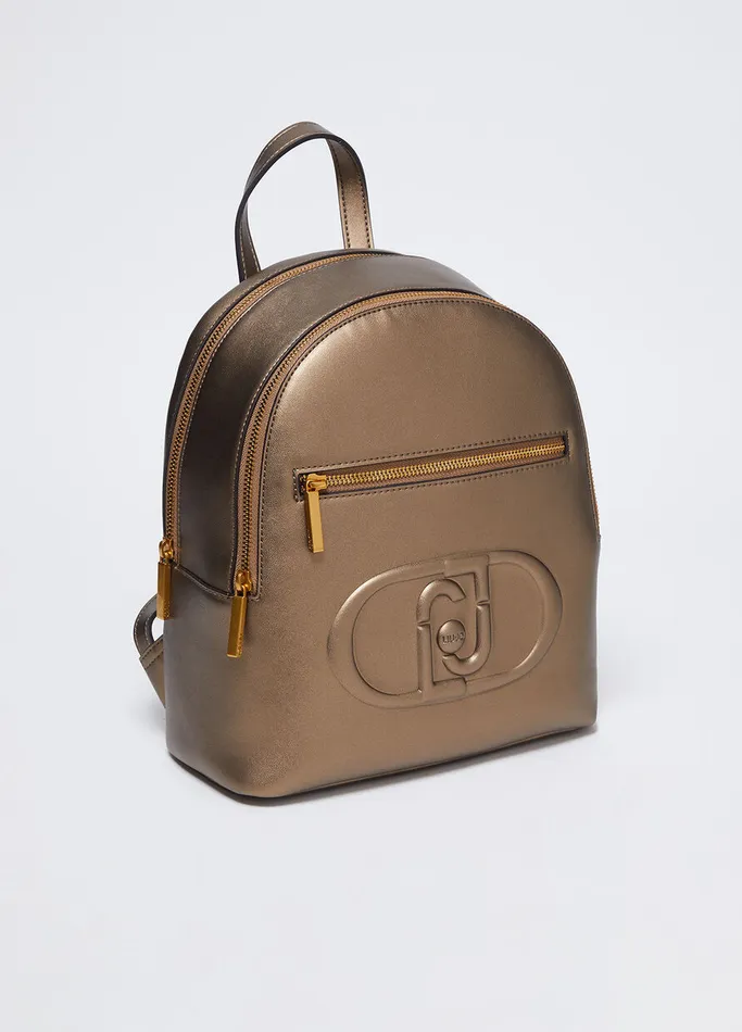 Women Liujo Backpacks Liu Jo Better Backpack Bronze