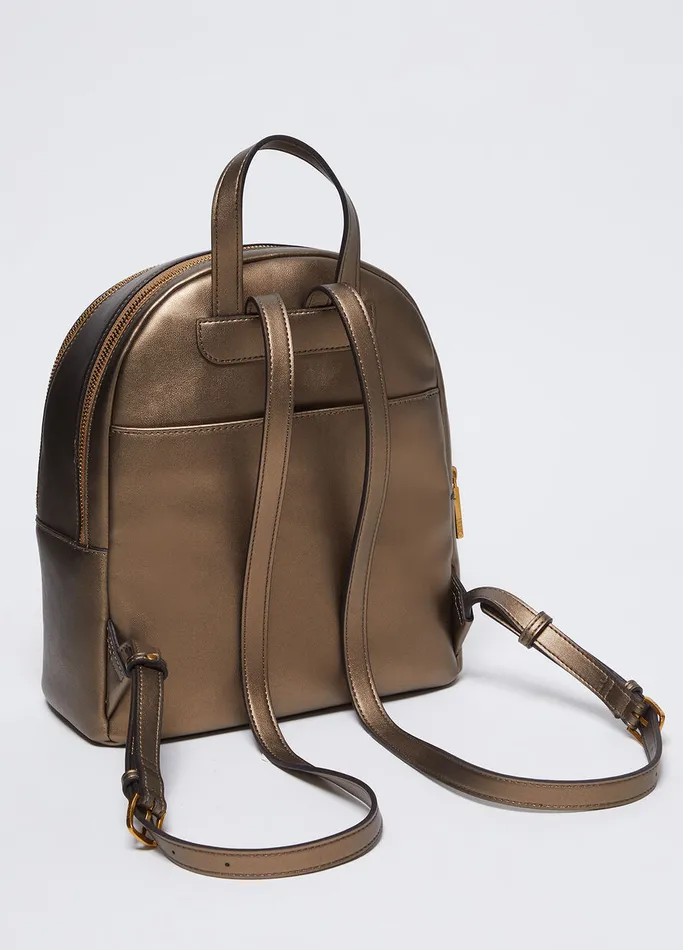 Women Liujo Backpacks Liu Jo Better Backpack Bronze