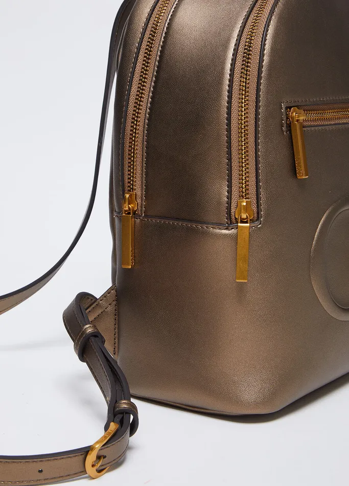 Women Liujo Backpacks Liu Jo Better Backpack Bronze