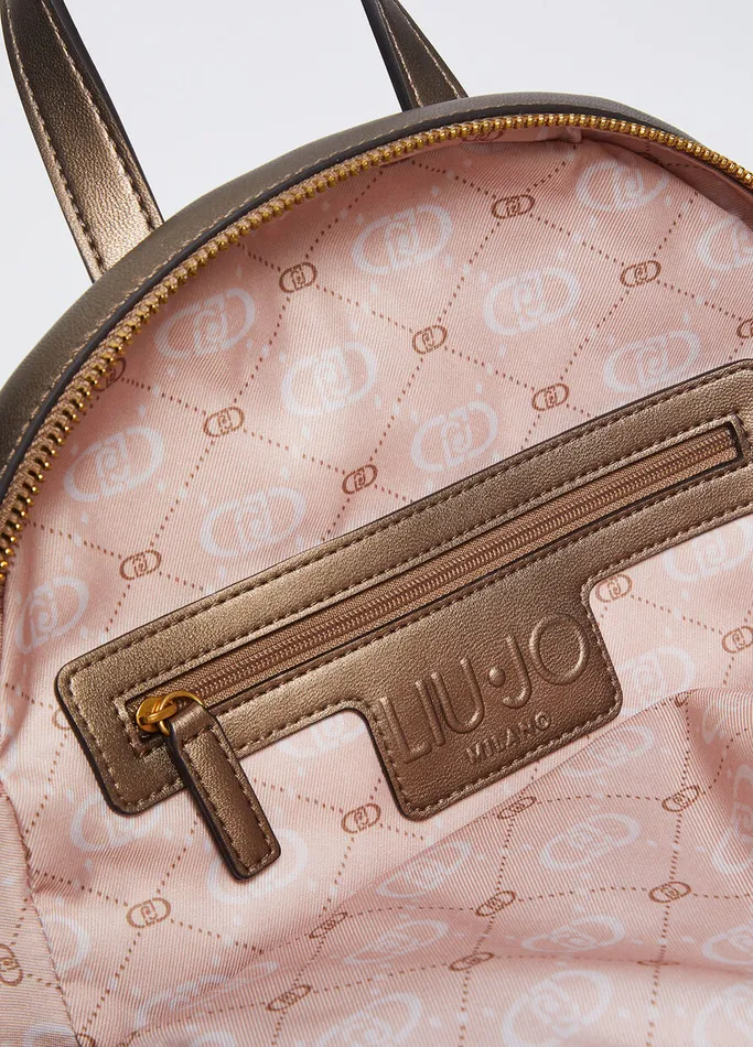 Women Liujo Backpacks Liu Jo Better Backpack Bronze