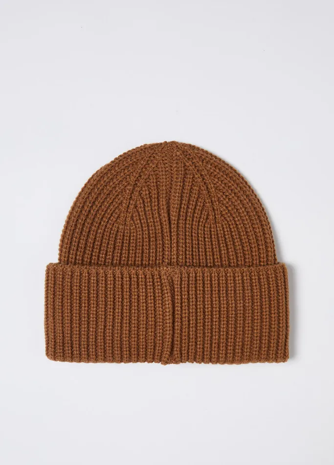 Women Liujo Beanies Knit Cap Camel