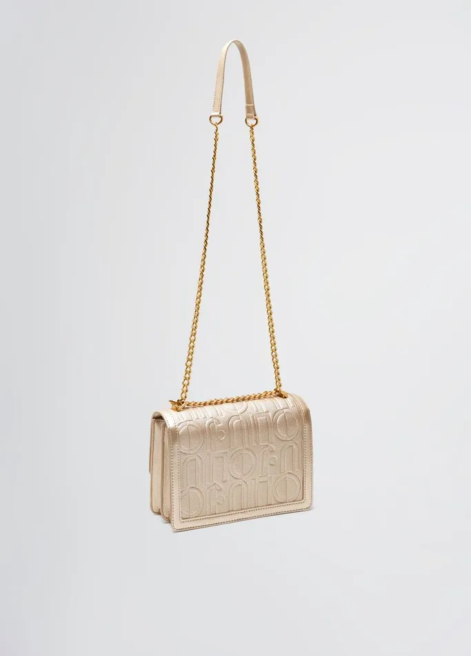 Women Liujo Crossbody Bags Crossbody Bag With Logo Goldcolour