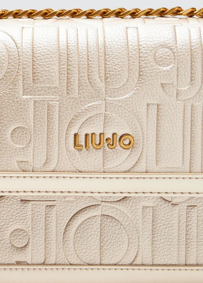 Women Liujo Crossbody Bags Crossbody Bag With Logo Goldcolour