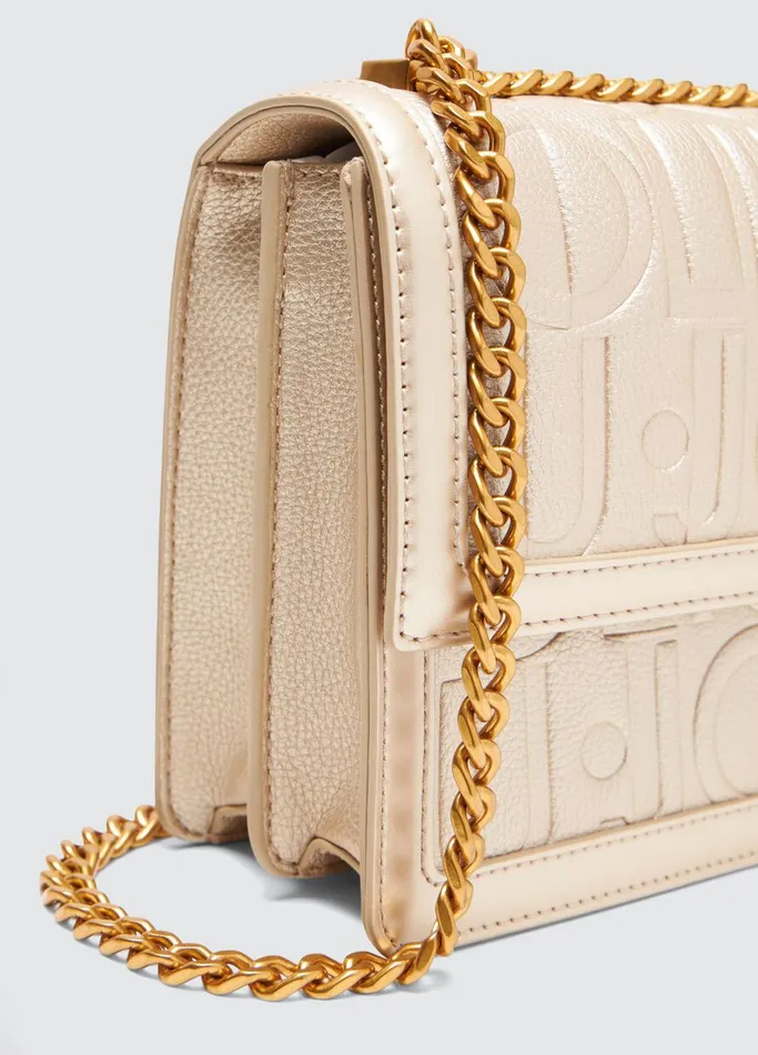 Women Liujo Crossbody Bags Crossbody Bag With Logo Goldcolour