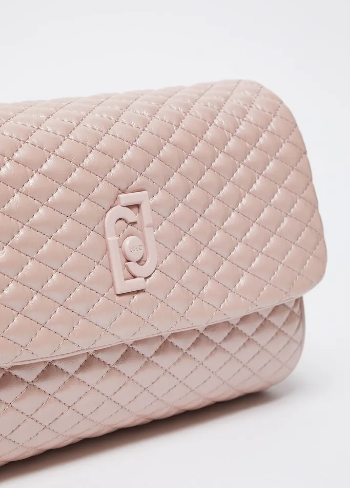 Women Liujo Crossbody Bags Quilted Crossbody Bag Pink