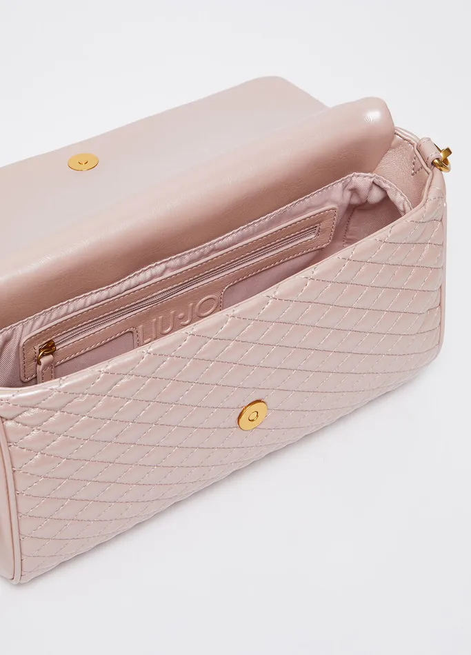 Women Liujo Crossbody Bags Quilted Crossbody Bag Pink
