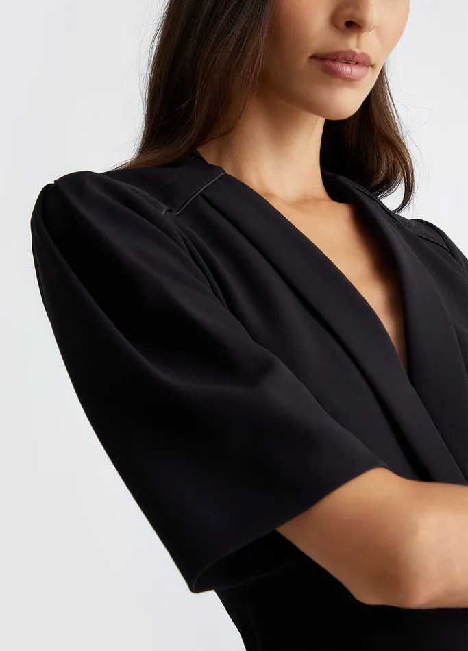 Women Liujo Dresses Crepe Dress Black