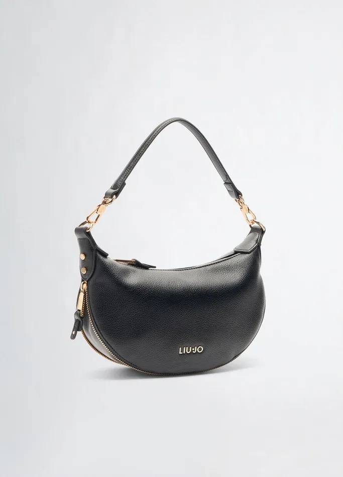 Women Liujo Handbags Black Shoulder Bag