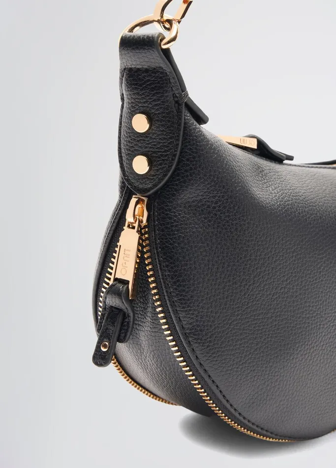 Women Liujo Handbags Black Shoulder Bag
