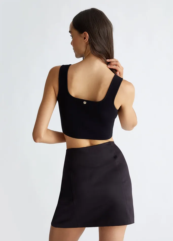 Women Liujo Jumpers and Cardigans Knit Top Black