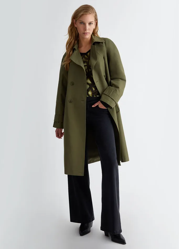 Women Liujo Jumpers and Cardigans Print Jumper Green