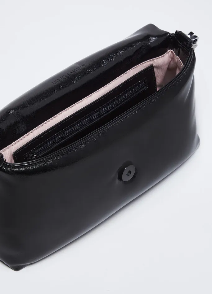 Women Liujo Lapuffy FoilEffect Lapuffy Bag Black