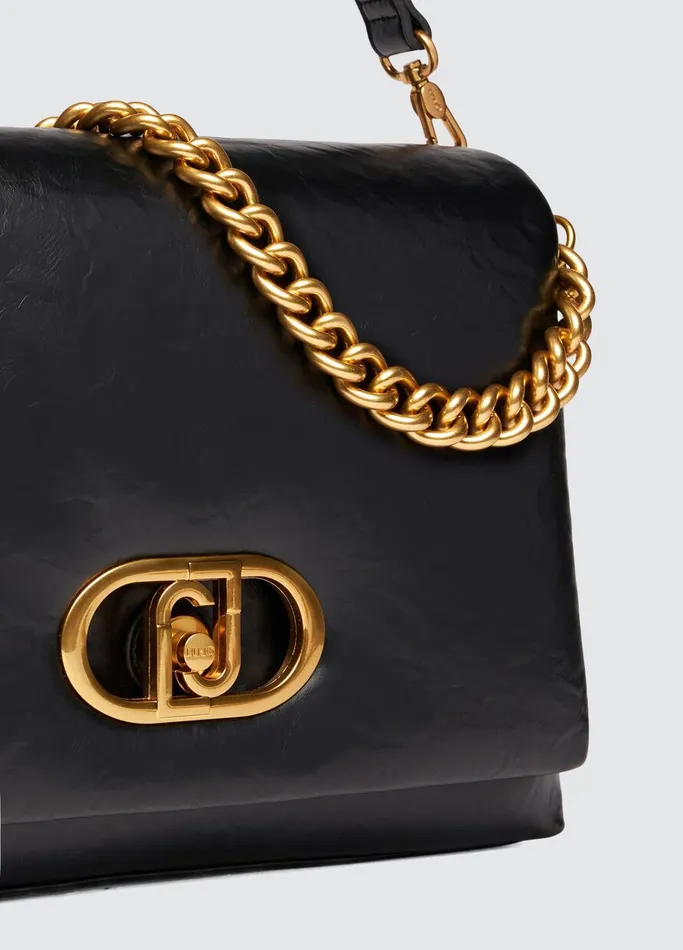 Women Liujo Lapuffy Lapuffy Shoulder Bag Black