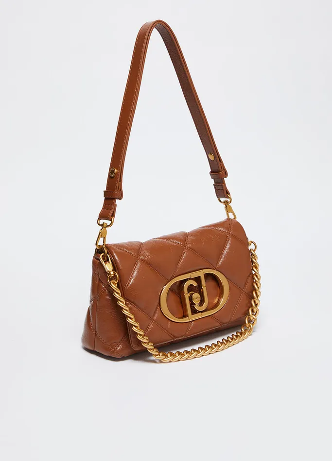 Women Liujo Lapuffy Large Lapuffy Matelass Bag Brown