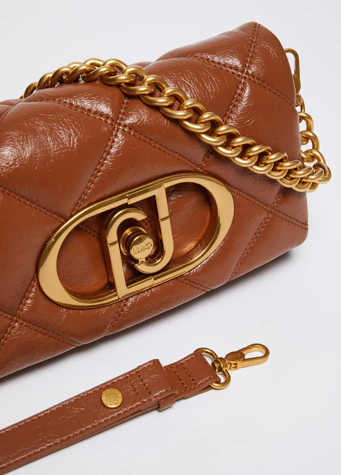 Women Liujo Lapuffy Large Lapuffy Matelass Bag Brown