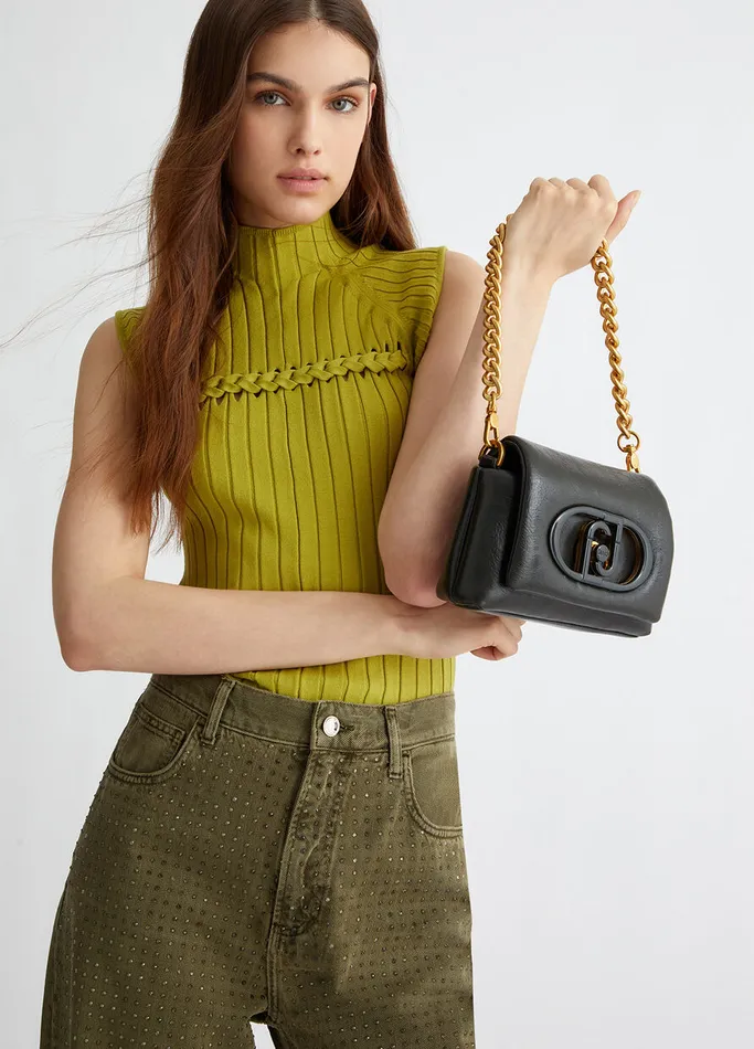 Women Liujo Lapuffy Small Lapuffy Bag Olive Green