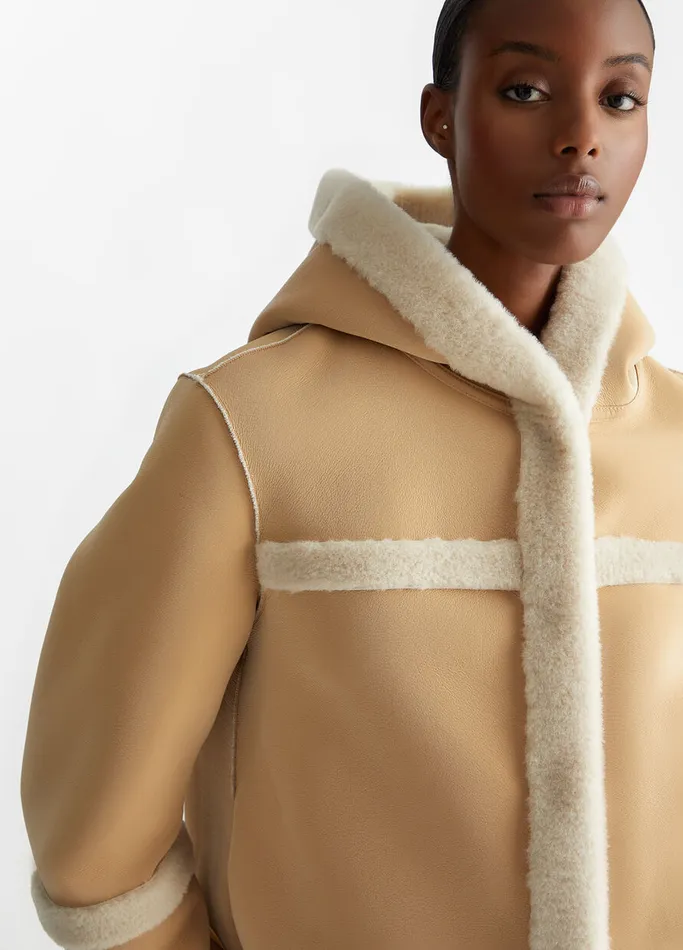 Women Liujo Outerwear Coated Fabric Jacket Camel