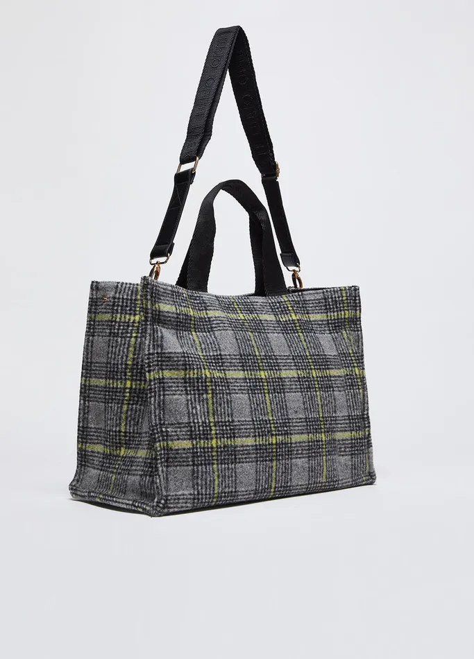 Women Liujo Shopping Bags Jacquard Shopping Bag Black