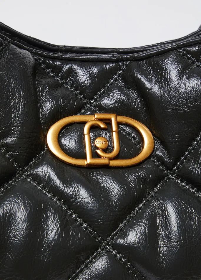 Women Liujo Shopping Bags Quilted Shopping Bag Olive Green