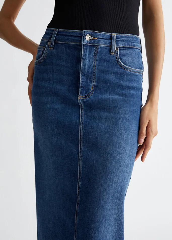 Women Liujo Skirts Denim Skirt Blue Denim