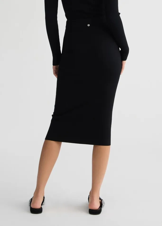 Women Liujo Skirts Knit Skirt With Studs Black