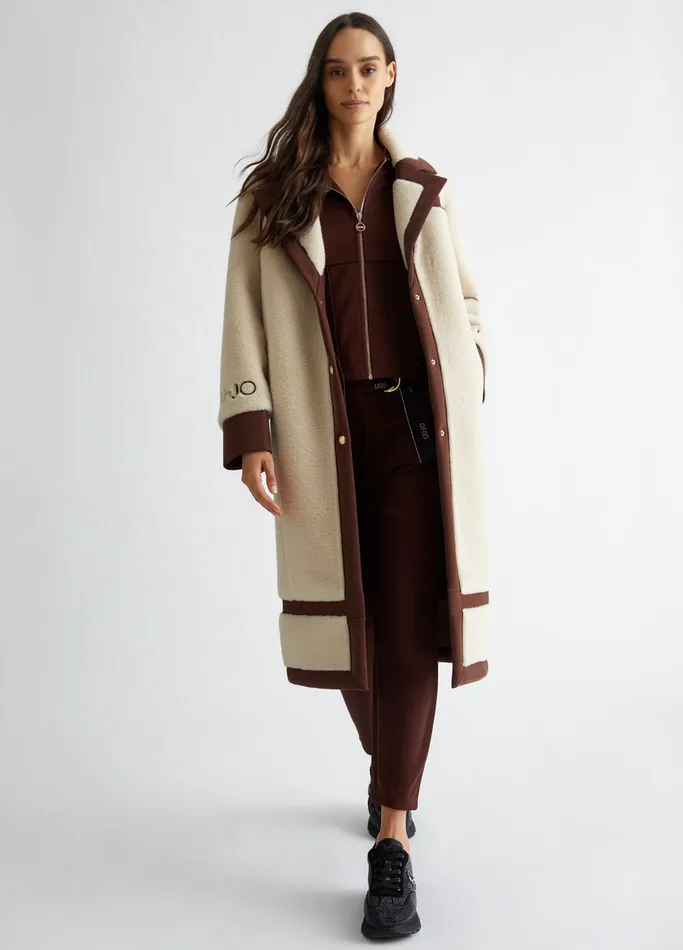 Women Liujo Sweatshirts Hooded Sweatshirt With Zip Brown