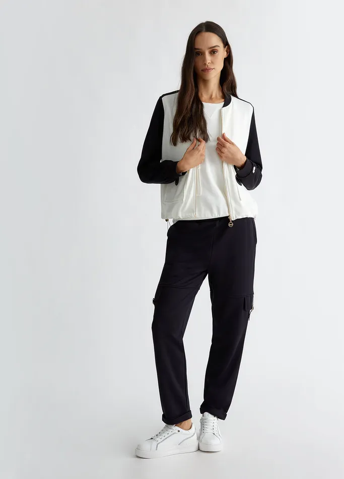 Women Liujo Sweatshirts Sweatshirt With Pockets White