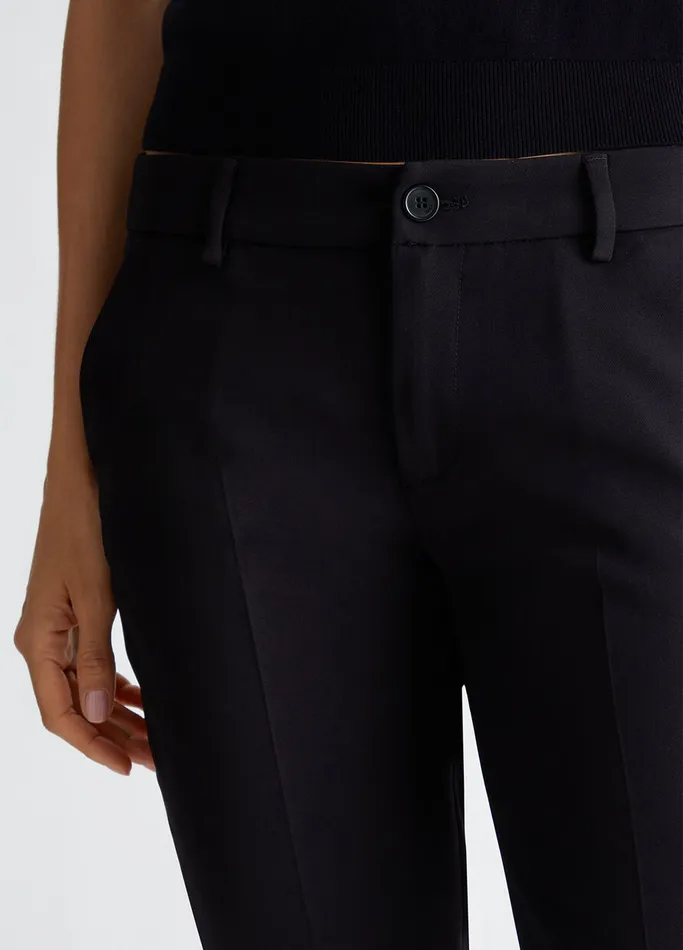 Women Liujo Tailleurs Chino Trousers Black