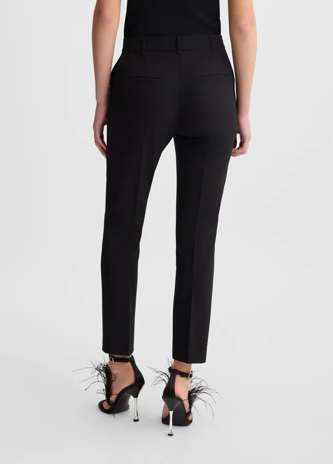 Women Liujo Tailleurs Cigarette Trousers Black